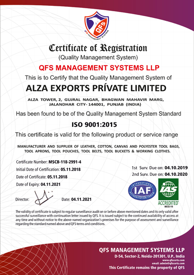 MSCB-118-2991-4- ALZA EXPORTS PRÍVATE LIMITED